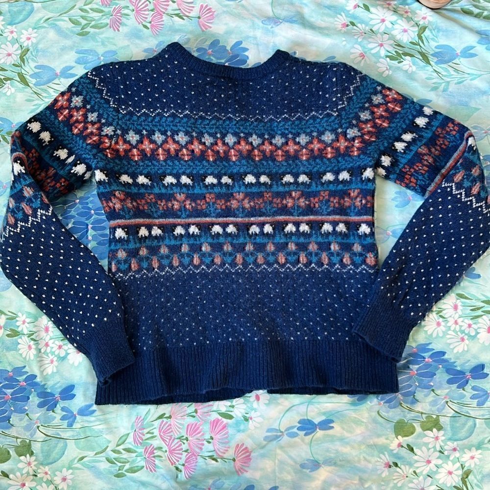 WoolOvers Cardigan Sheep Print - S “SEE MEASUREMENTS” - Picture 6 of 14